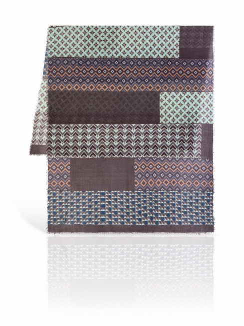 Палантин Унисекс W70.TW4-SK172/BROWN